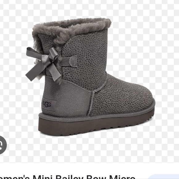 Women's Mini Bailey Bow Micro Cheetah Boot - Picture 4 of 6